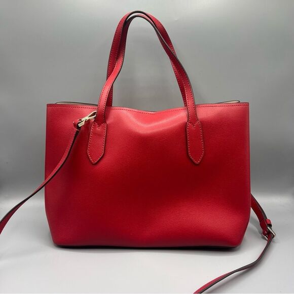 Kate Spade New York Harper Satchel Bag Candied Cherry - Picture 4 of 9